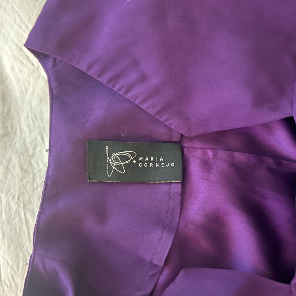 Maria Cornejo Purple Dress